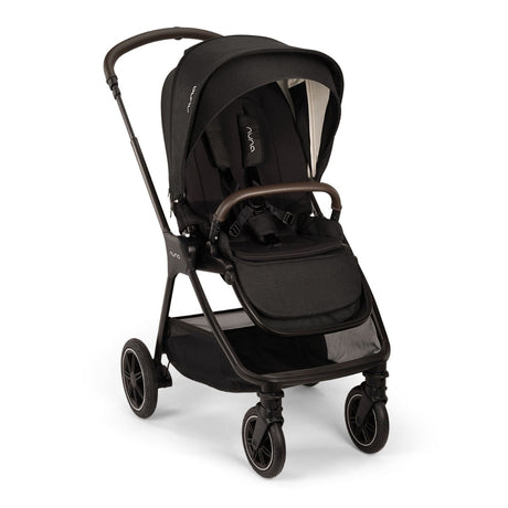 Nuna TRIV Next with ARRA Flex & Base Curv Travel System Bundle - Caviar 12