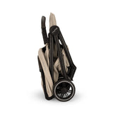 Nuna TRVL Compact Stroller with Raincover & Travel Bag - Biscotti 13