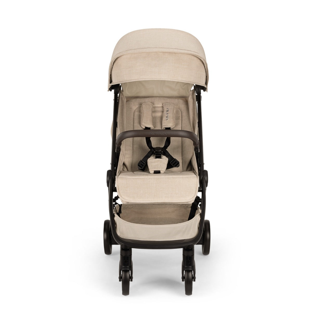 Nuna TRVL Compact Stroller with PIPA URBN Car Seat - Biscotti 9