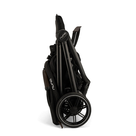 Nuna TRVL LX Compact Stroller with Raincover & Travel Bag - Caviar 18