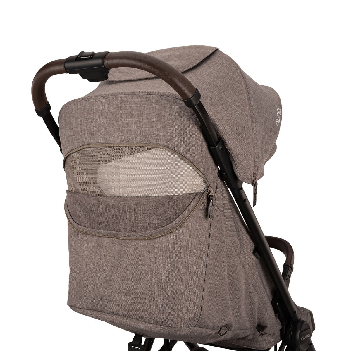 Nuna TRVL LX Compact Stroller with Raincover & Travel Bag - Cedar 7