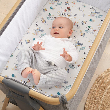 Tutti Bambini Our Planet Bedside Crib Bundle - Our Planet