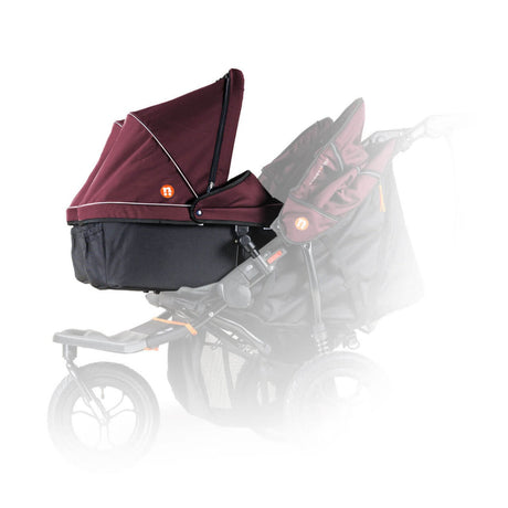 Out n About Nipper V5 Double Carrycot - Brambleberry Red 4