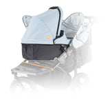Out n About Nipper V5 Double Carrycot - Rocksalt Grey 2