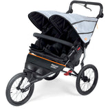 Out n About Nipper Sport V5 Double Pushchair - Rocksalt Grey 1