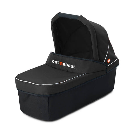 Out n About Nipper V5 Single Carrycot - Summit Black 1