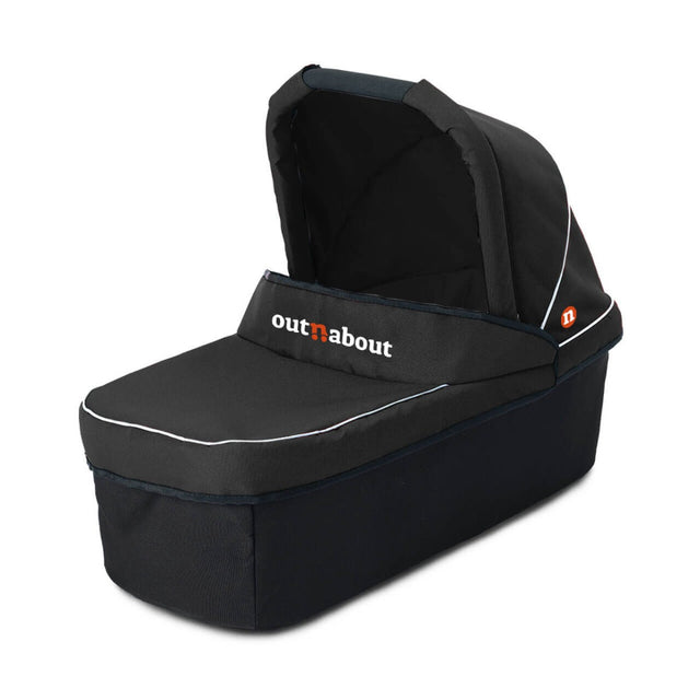 Out n About Nipper V5 Single Carrycot - Summit Black 1