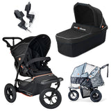 Out n About Nipper V6 Single Maxi-Cosi Cabriofix i-Size Newborn Bundle - Summit Black 6
