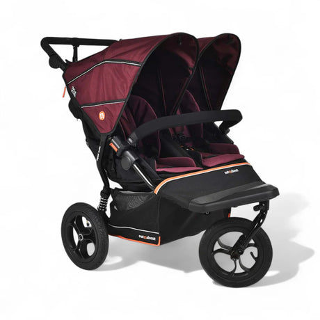 Out n About Nipper V6 Twin Bundle - Brambleberry Red 7
