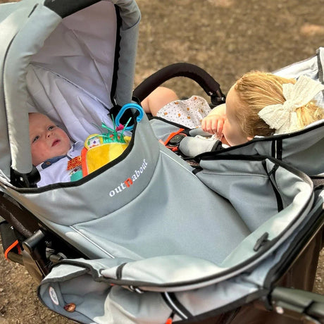Out n About Nipper V6 Double Pushchair - Sycamore Green 2