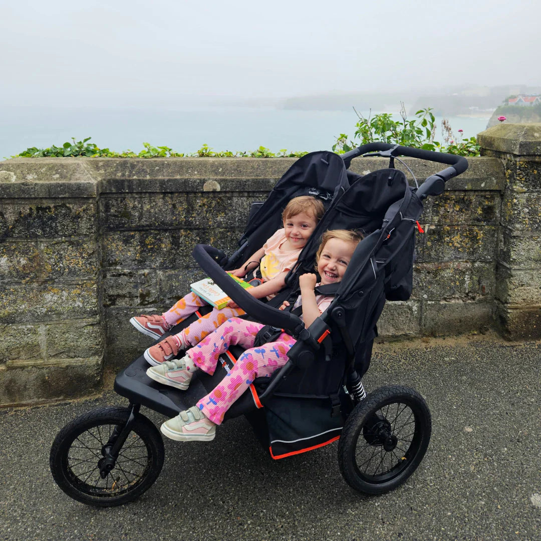 Out n About Nipper V6 Plus Double Pushchair - Rocksalt Grey 10