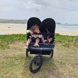 Out n About Nipper V6 Plus Double Pushchair - Sycamore Green 11