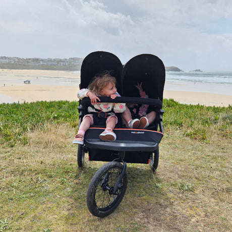 Out n About Nipper V6 Plus Double Pushchair - Summit Black 11