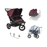 Out n About Nipper V6 Twin Bundle - Brambleberry Red 1