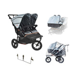 Out n About Nipper V6 Twin Bundle - Rocksalt Grey 1