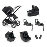 BabyStyle Oyster 4 Essential Baby & Toddler 360 Car Seat Bundle - Carbonite