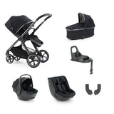 BabyStyle Oyster 4 Essential Baby & Toddler 360 Car Seat Bundle - Carbonite
