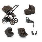 BabyStyle Oyster 4 Essential Baby & Toddler 360 Car Seat Bundle - Chocolate Velvet