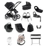 BabyStyle Oyster 4 Luxury 360 Car Seat & Nursery Essentials Bundle - Carbonite