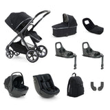 BabyStyle Oyster 4 Luxury Baby & Toddler 360 Car Seat Bundle - Carbonite