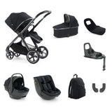 BabyStyle Oyster 4 Luxury Baby & Toddler 360 Car Seat Bundle - Carbonite