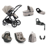 BabyStyle Oyster 4 Luxury Baby & Toddler 360 Car Seat Bundle - Stone