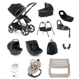 BabyStyle Oyster 4 Luxury 360 Car Seat & Nursery Essentials Bundle - Carbonite