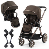 BabyStyle Oyster 4 Tandem Stroller - Chocolate Velvet