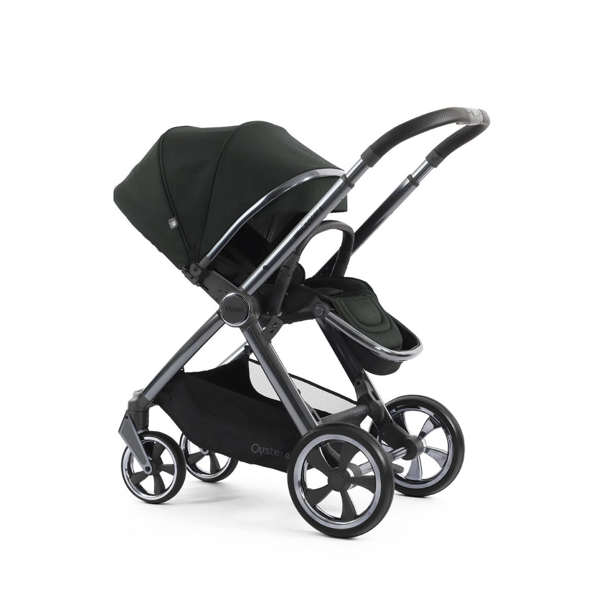 BabyStyle Oyster 4 Tandem Stroller - Black Olive