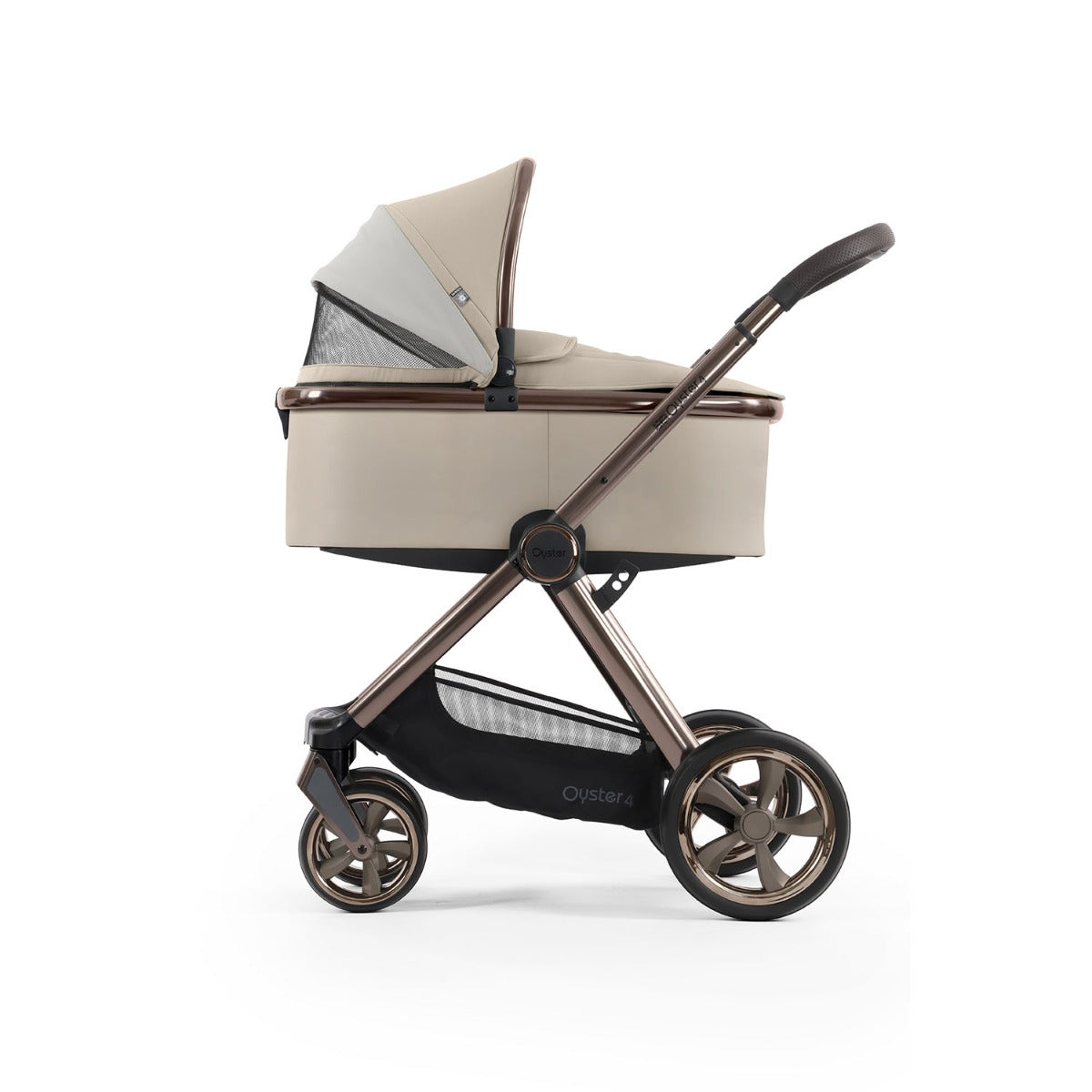BabyStyle Oyster 4 Essential Baby & Toddler 360 Car Seat Bundle - Buttermilk