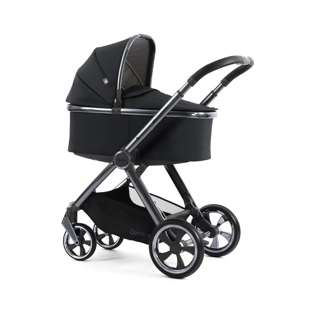 BabyStyle Oyster 4 Ultimate Baby & Toddler 360 Car Seat Bundle - Carbonite