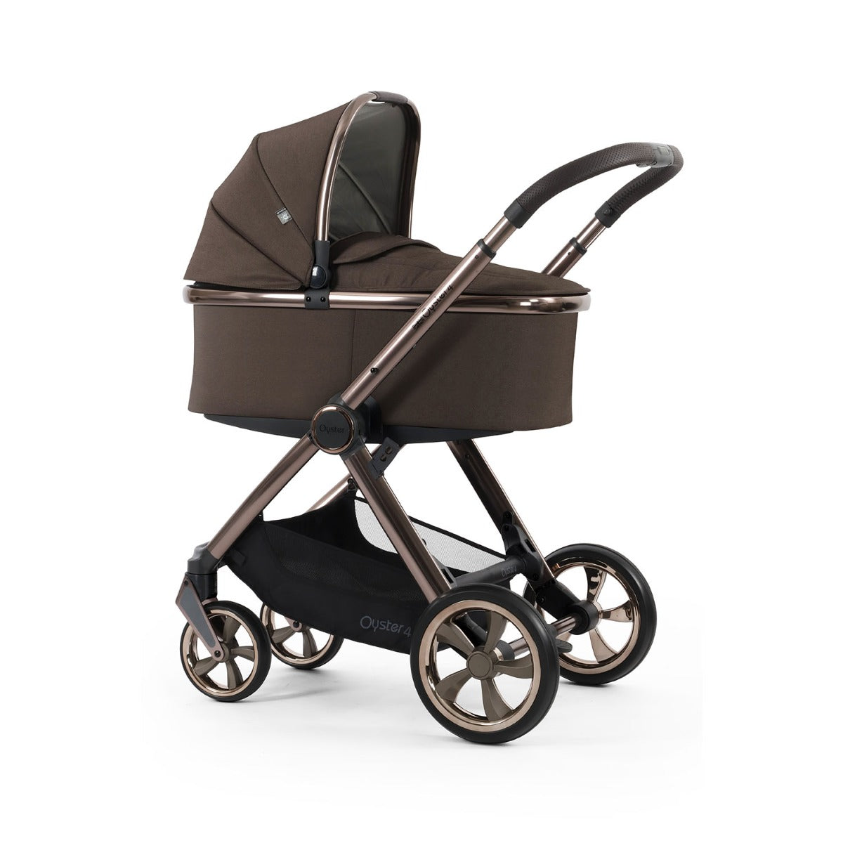 BabyStyle Oyster 4 Essential Baby & Toddler 360 Car Seat Bundle - Chocolate Velvet