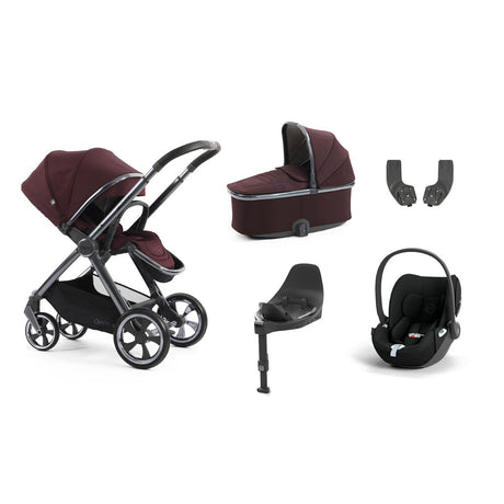 BabyStyle Oyster 4 Essential 5 Piece Cybex Cloud T Bundle - Mulberry 1