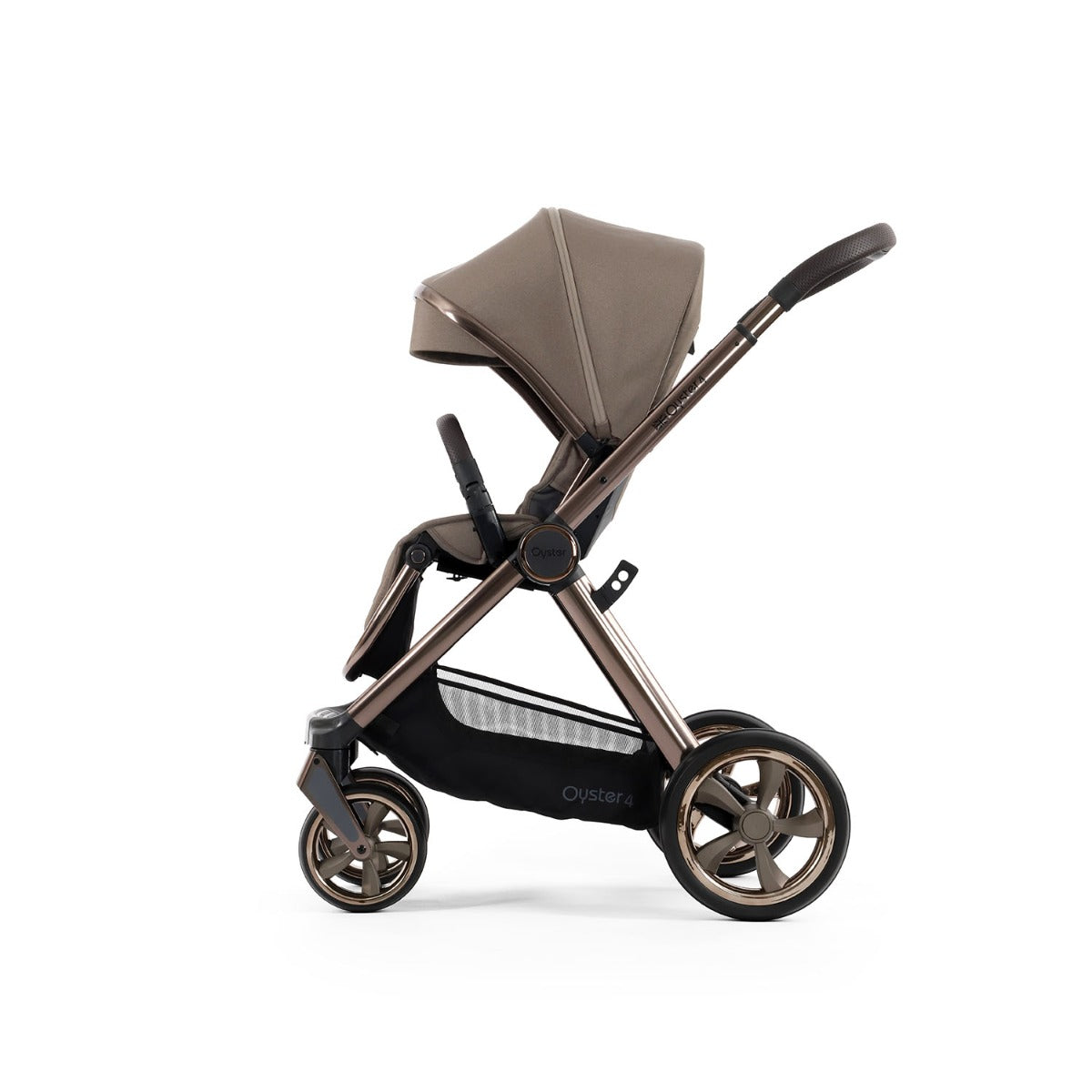 BabyStyle Oyster 4 Luxury Baby & Toddler 360 Car Seat Bundle - Mink