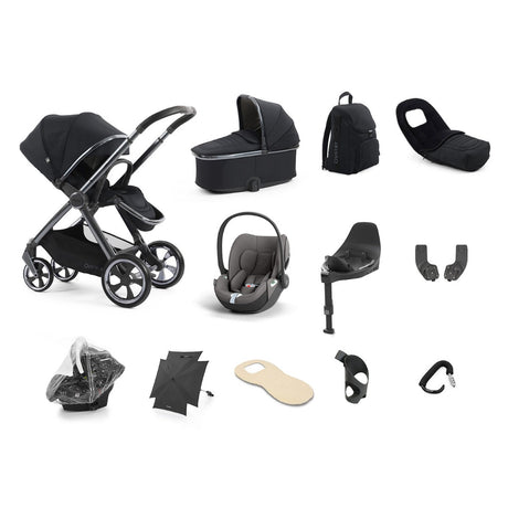 BabyStyle Oyster 4 Ultimate 12 Piece Cybex Cloud T Bundle - Carbonite 13