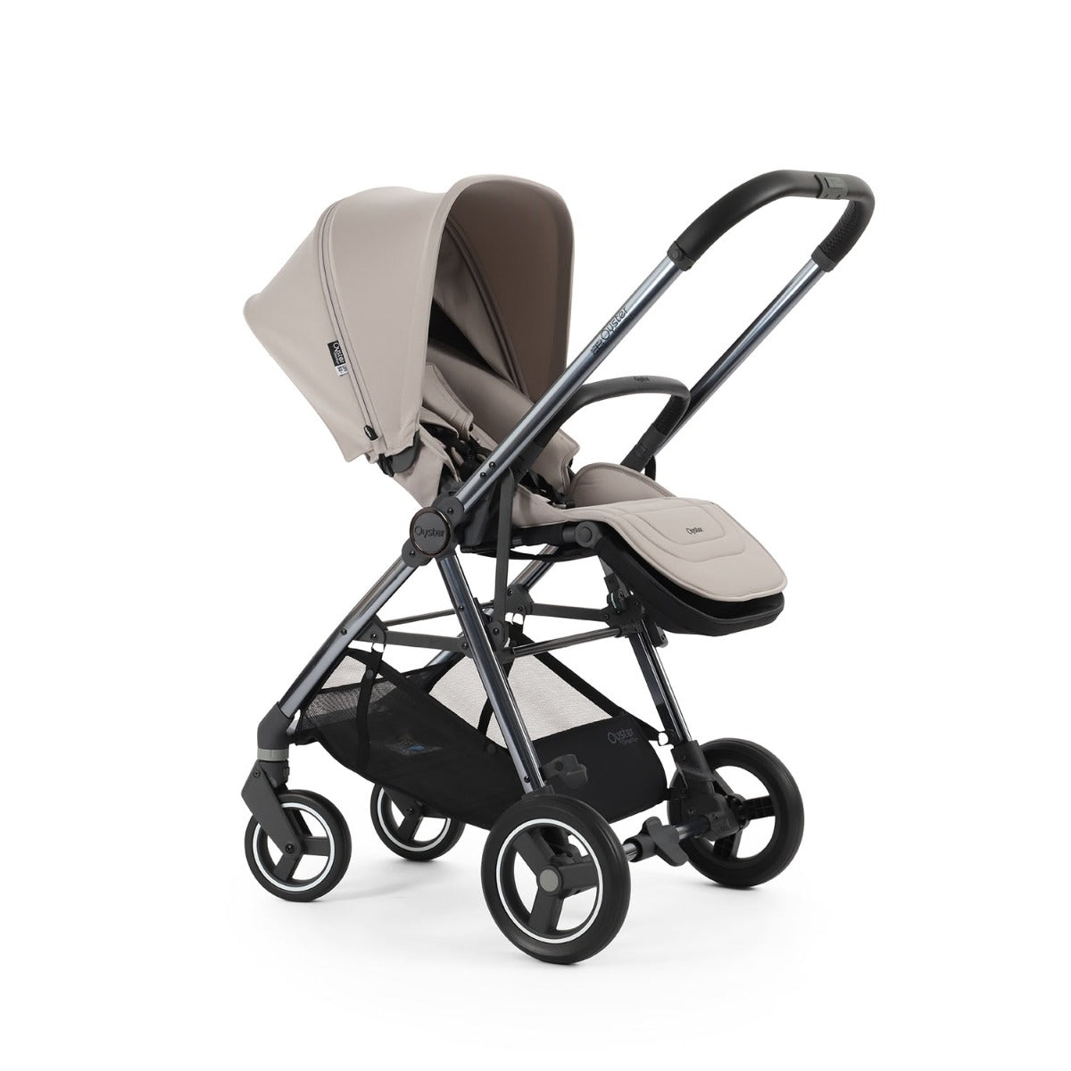 BabyStyle Oyster Gravity+ 4 Piece Maxi-Cosi Pebble 360 Pro2 Bundle - Stone 40