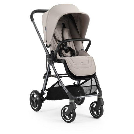 BabyStyle Oyster Gravity+ 4 Piece Maxi-Cosi Cabriofix iSize Bundle - Stone 12