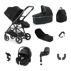 BabyStyle Oyster Gravity+ 9 Piece Maxi-Cosi Pebble 360 Pro2 Bundle - Black Olive 1