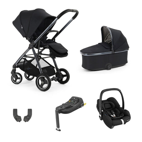 BabyStyle Oyster Gravity+ 5 Piece Maxi-Cosi Cabriofix iSize Bundle - Carbonite 1