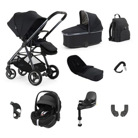 BabyStyle Oyster Gravity+ 9 Piece Maxi-Cosi Pebble 360 Pro2 Bundle - Carbonite 1