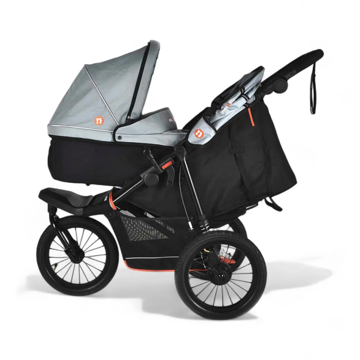 Out n About Nipper V6 Plus Single Adventure Bundle - Brambleberry Red 10