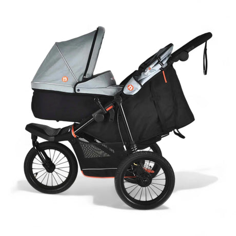 Out n About Nipper V6 Plus Single Newborn Bundle - Highland Blue 12