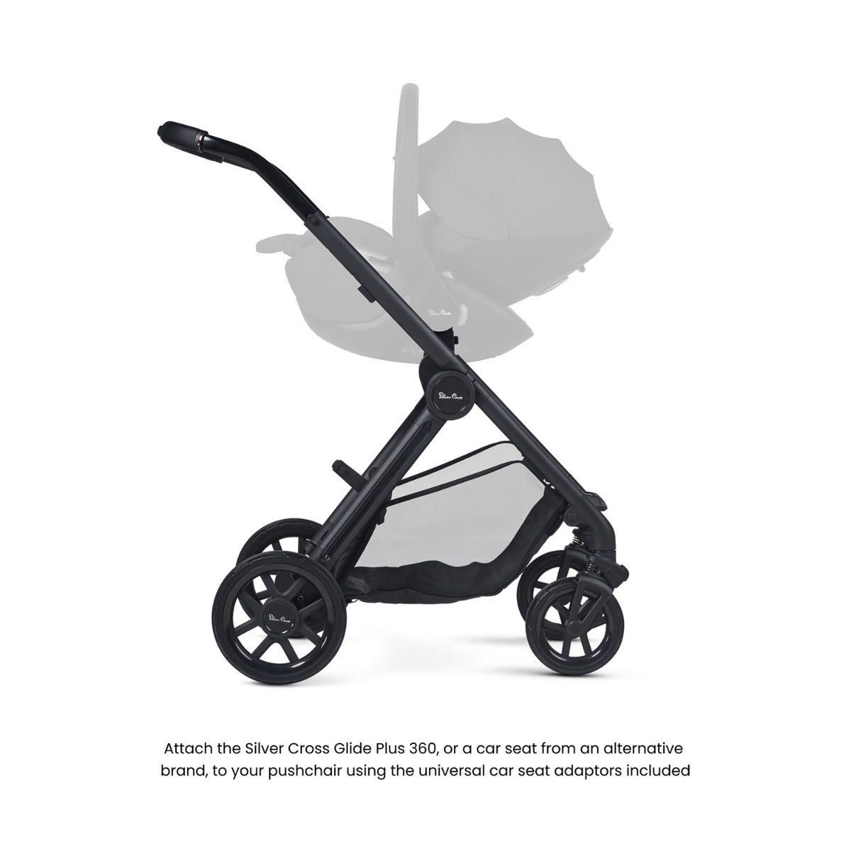 Silver Cross Reef 2 with First Bed Folding Carrycot and Accessory Bundle - Mocha 6