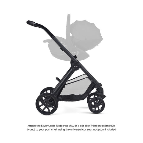 Silver Cross Reef 2 with First Bed Folding Carrycot and Accessory Bundle - Mocha 6