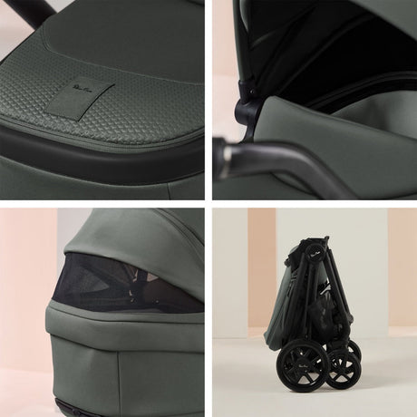 Silver Cross Reef 2 with First Bed Folding Carrycot and Accessory Bundle - Pewter 7