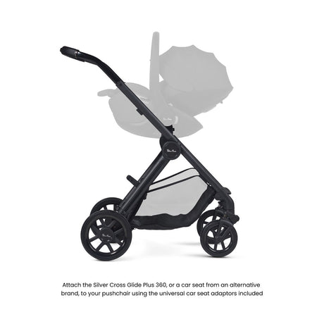Silver Cross Reef 2 with First Bed Folding Carrycot and Accessory Bundle - Pewter 8