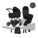 Silver Cross Reef 2 with First Bed Folding Carrycot and Accessory Bundle - Space 3