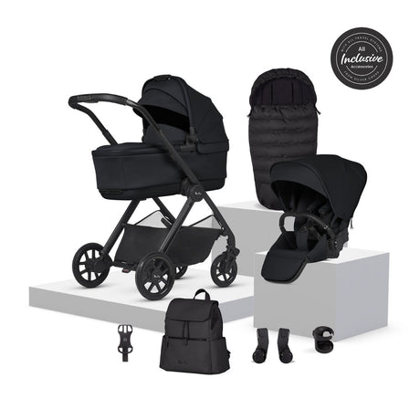 Silver Cross Reef 2 with First Bed Folding Carrycot and Accessory Bundle - Space 3
