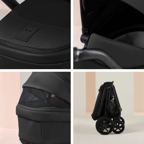 Silver Cross Reef 2 with First Bed Folding Carrycot and Accessory Bundle - Space 7
