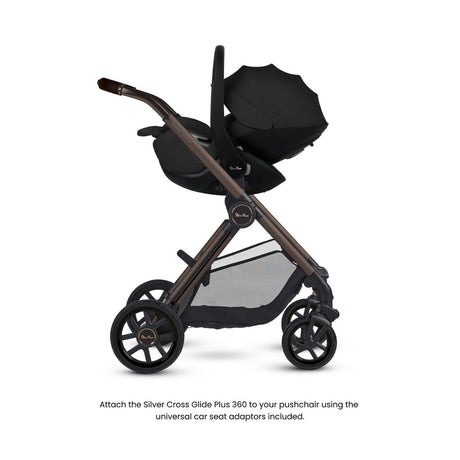 Silver Cross Reef 2 Special Edition Ultimate 360 Family Car Seat Bundle - Ganache 7